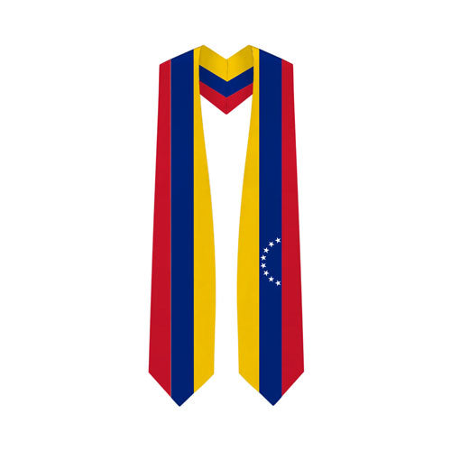 Venezuela Graduation Stole - Venezuela Flag Sash