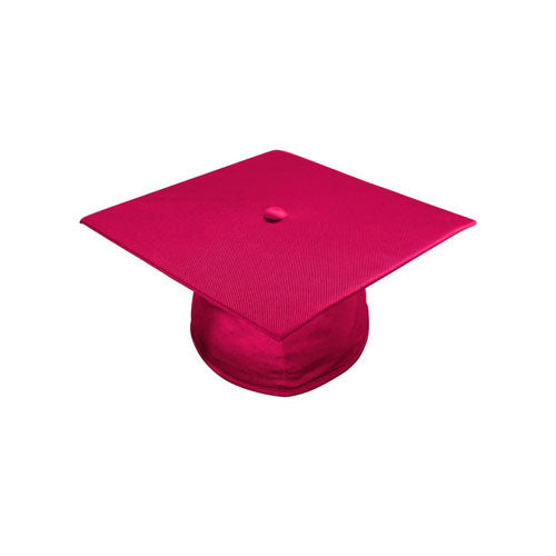 Shiny Red Bachelors Graduation Cap - College & University