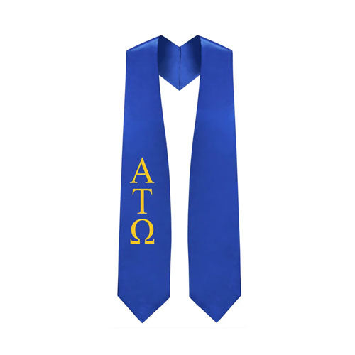 Alpha Tau Omega Greek Lettered Stole