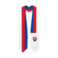 Slovakia Graduation Stole - Slovakia Flag Sash