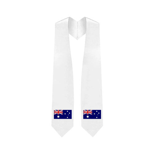 Australia Embroidered Patch Stole - Australian Flag Patch Sash