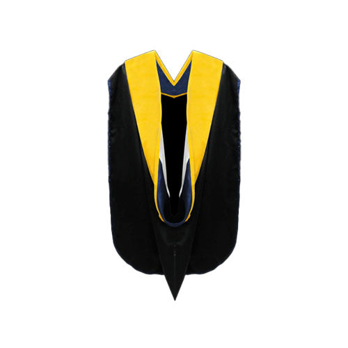 Deluxe Doctoral Graduation Custom Hood - Academic Regalia