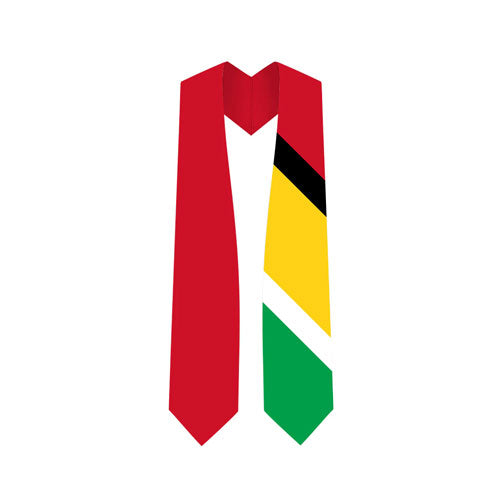 Guyana Graduation Stole - Guyana Flag Sash