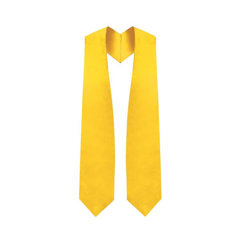 Gold Graduation Stole - Gold College & High School Stoles