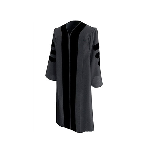 Classic Doctoral Graduation Gown - Academic Regalia