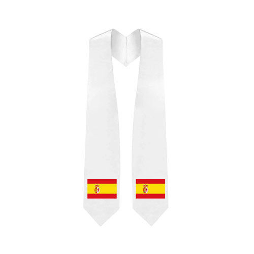 Spain Embroidered Patch Stole - Spanish Flag Patch Sash