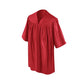 Child Shiny Red Graduation Gown - Preschool & Kindergarten Gowns