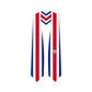 Costa Rica Graduation Stole - Costa Rica Flag Sash