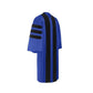 Deluxe Royal Blue Doctoral Gown