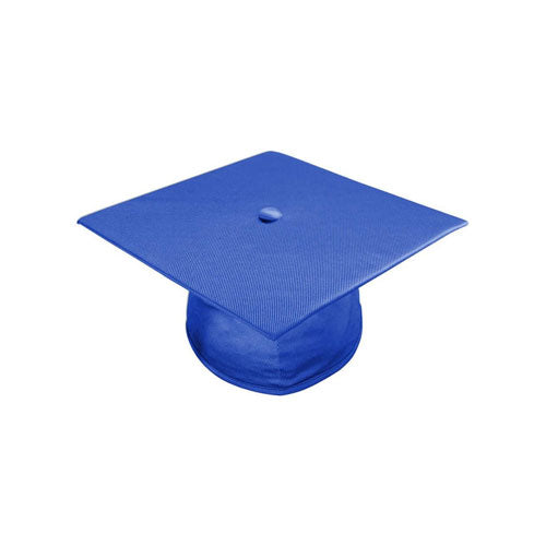 Shiny Royal Blue Bachelors Graduation Cap - College & University