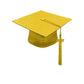 Child Matte Gold Cap & Tassel - Preschool & Kindergarten Graduation