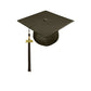 Shiny Brown High School Cap & Tassel - Graduation Caps