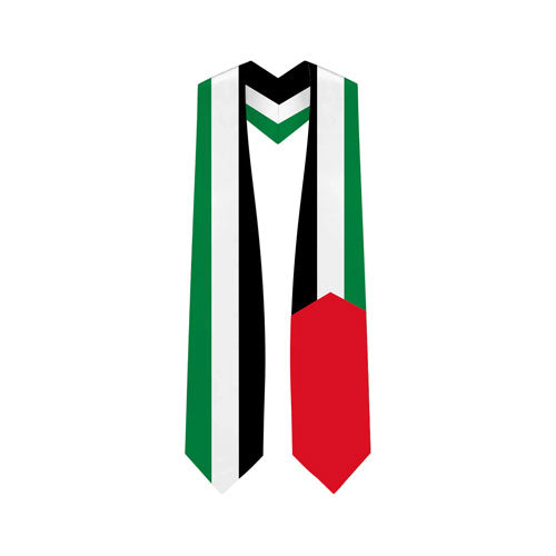 Palestine Graduation Stole - Palestine Flag Sash