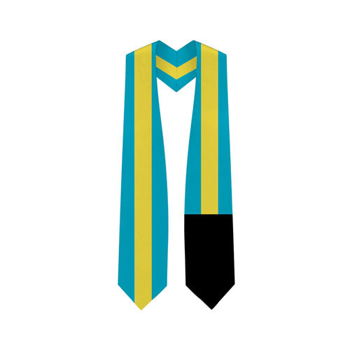 Bahamas Graduation Stole - Bahamas Flag Sash