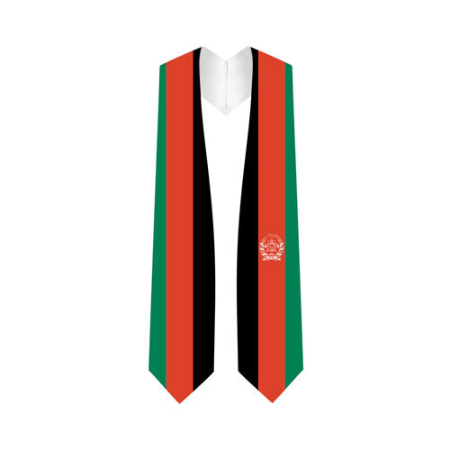 Afghanistan Graduation Stole - Afghanistan Flag Sash