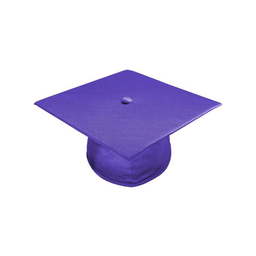 Shiny Purple Bachelors Graduation Cap - College & University