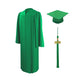 Eco-Friendly Emerald Green Bachelors Cap & Gown - College & University