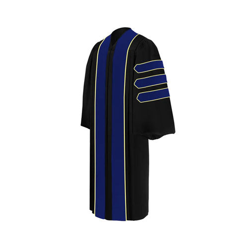 PhD Blue Doctoral Gown - Academic Regalia