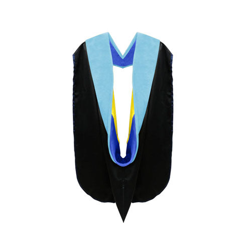 Doctor of Education Hood - Royal Blue & Gold