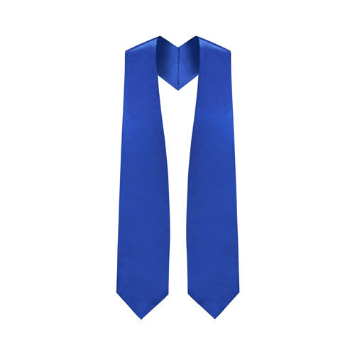 Royal Blue Graduation Stole - Royal College & High School Stoles