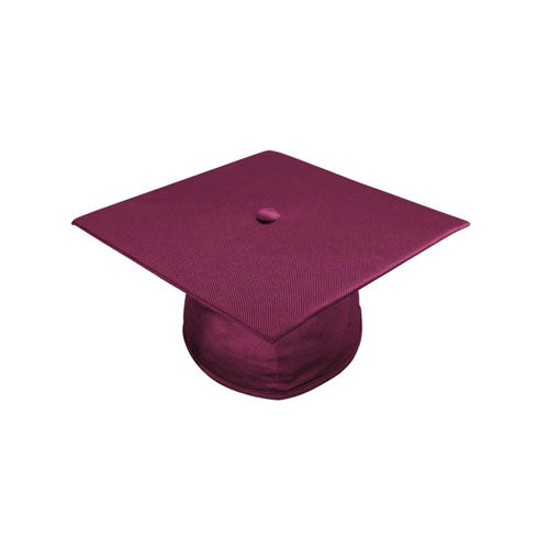 Shiny Maroon Bachelors Graduation Cap - College & University