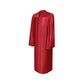 Shiny Red Bachelors Graduation Gown - College & University