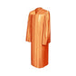 Shiny Orange Bachelors Graduation Gown - College & University