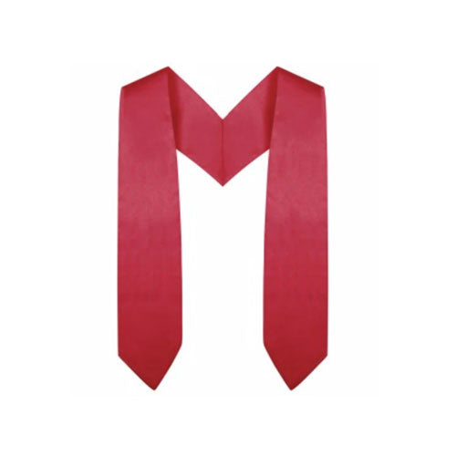 Red Preschool / Kindergarten Graduation Stole