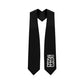 Black "Class of 2024" Graduation Stole