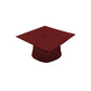 Matte Burgundy High School Cap & Tassel - Graduation Caps