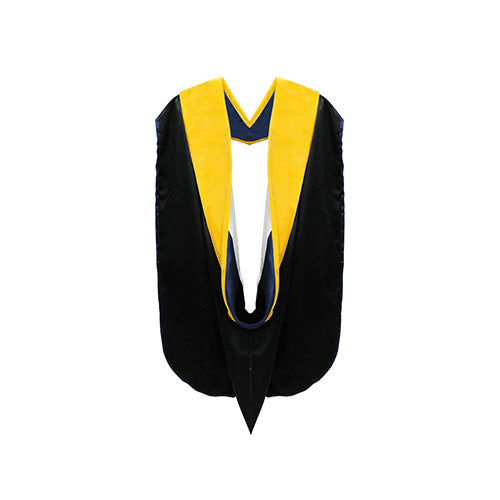 Deluxe Doctoral Graduation Custom Hood - Academic Regalia