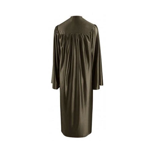 Shiny Brown Bachelors Graduation Gown - College & University