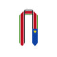 South Sudan Graduation Stole - South Sudan Flag Sash