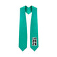 Emerald Green "Class of 2024" Graduation Stole