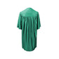 Child Shiny Emerald Green Graduation Gown - Preschool & Kindergarten Gowns