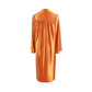 Shiny Orange Bachelors Graduation Gown - College & University