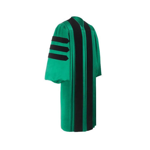 Deluxe Emerald Doctoral Gown