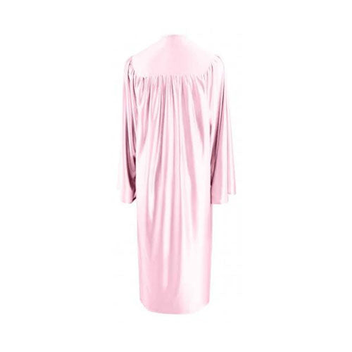 Shiny Pink Bachelors Graduation Gown - College & University