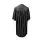 Child Shiny Black Cap & Gown - Preschool & Kindergarten