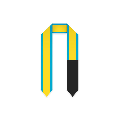 Bahamas Graduation Stole - Bahamas Flag Sash