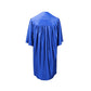 Child Shiny Royal Blue Graduation Gown - Preschool & Kindergarten Gowns