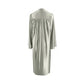 Shiny Silver Bachelors Graduation Gown - College & University