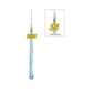 Child Shiny Light Blue Cap & Tassel - Preschool & Kindergarten Graduation