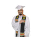 Ready to Customize Graduation Kente Stole, Handwoven Kente Sash Cloth