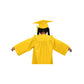 Child Matte Gold Graduation Cap & Gown - Preschool & Kindergarten