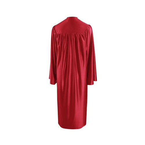 Shiny Red Bachelors Cap & Gown - College & University