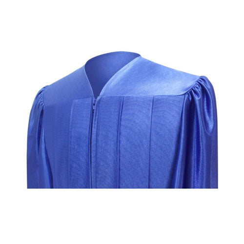 Shiny Royal Blue Bachelors Cap & Gown - College & University