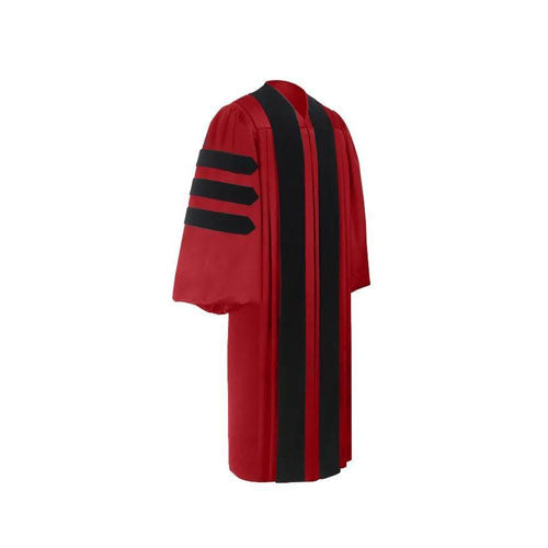 Deluxe Red Doctoral Gown