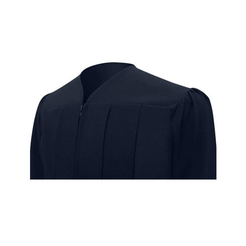 Matte Navy Blue Bachelors Cap & Gown - College & University