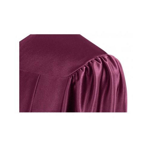 Shiny Maroon Bachelors Graduation Gown - College & University